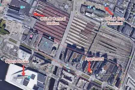 Spacious Modern 3Br Apartment At Central Oslo Barcode Экстерьер фото