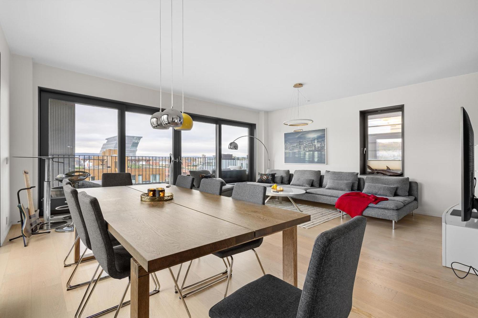 Apartment Spacious Modern 3br At Barcode Oslo